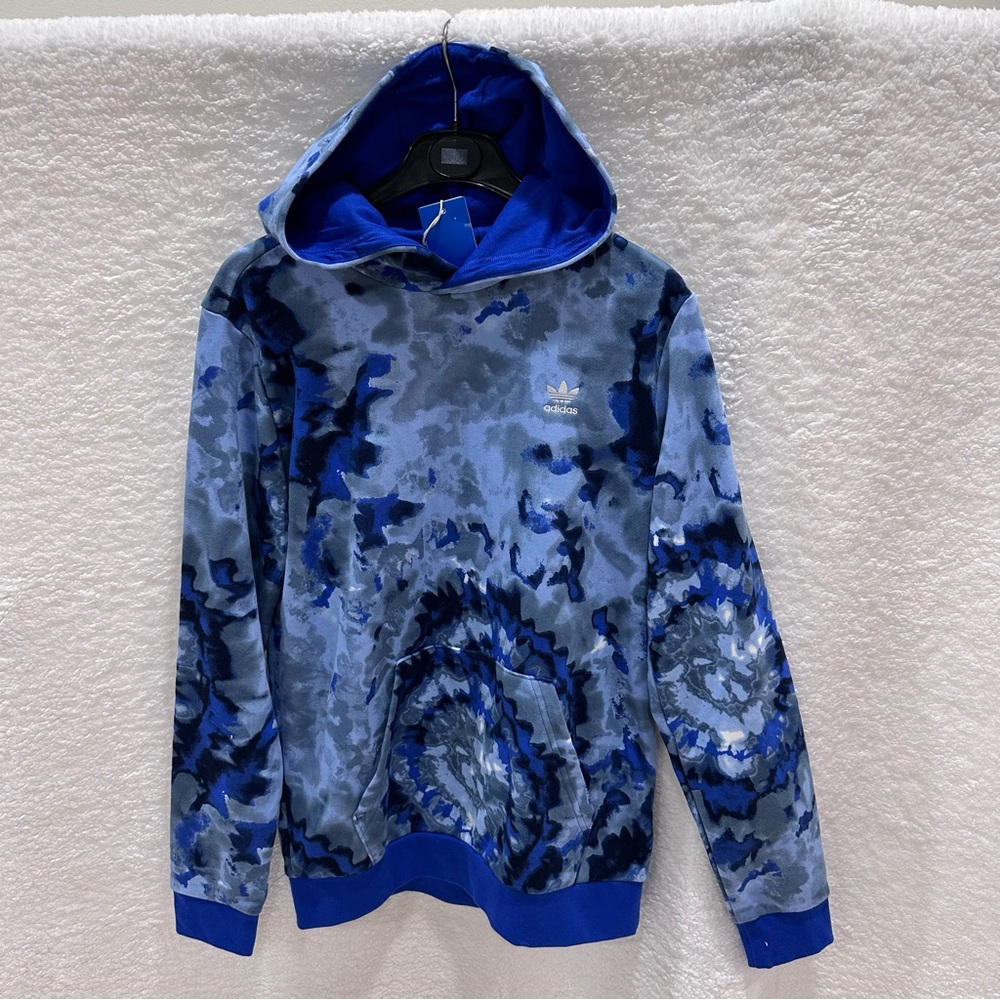 Boy’s Tie Dye Adidas Hoodie Sweatshirt